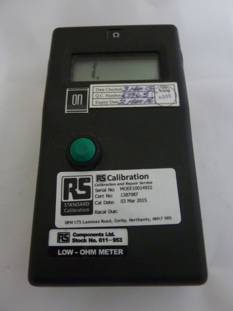 Low Ohm Meter 611953 Aircraft Tool Hire Ltd